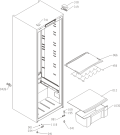 Схема №1 RB60299DAC (314979, HTS2967F) с изображением Крышка для холодильной камеры Gorenje 449281