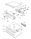 Схема №4 BU71N (F031612) с изображением Панель для духового шкафа Indesit C00225287