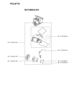 Схема №1 RO7366EA/410 с изображением Крышечка для мини-пылесоса Rowenta RS-2230001587