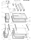 Схема №2 R3256WTL (F001768) с изображением Всякое для холодильника Indesit C00036226