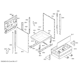 Схема №2 HM745200S с изображением Планка для плиты (духовки) Bosch 00477615