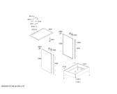 Схема №3 FG122P48SC с изображением Декоративная рамка для плиты (духовки) Bosch 00613203