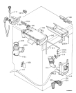 Схема №1 AWW1007 с изображением Трубка для стиральной машины Aeg 1249474501