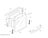 Схема №3 3HT658XP с изображением Панель управления для электропечи Bosch 00666358