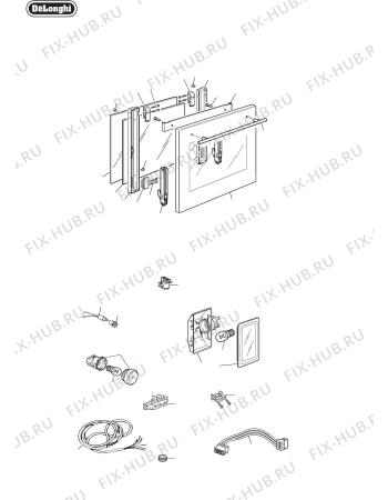 Схема №2 DE62MPS с изображением Микромодуль для электропечи DELONGHI 630F617