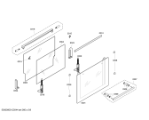 Схема №5 HBN56M550B с изображением Модуль для духового шкафа Bosch 00498995