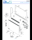 Схема №1 HSX3315FTSCA с изображением Обшивка для обогревателя (вентилятора) DELONGHI 7011310451