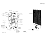 Схема №1 0705374007 GSA40 с изображением Декоративная планка для холодильной камеры Bosch 00107225