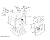 Схема №5 HB75GB260F с изображением Панель управления для плиты (духовки) Siemens 00711630