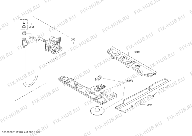 Схема №3 WLN24242OE с изображением Кабель для стиральной машины Bosch 12022251