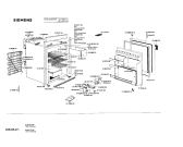 Схема №1 KE1403 с изображением Решетка для холодильной камеры Siemens 00191542