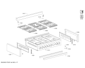 Схема №2 SOH24A2S0N с изображением Цокольная панель для плиты (духовки) Bosch 00704346