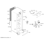 Схема №2 KSV365446K BOSCH с изображением Дверь морозильной камеры для холодильной камеры Bosch 00472309