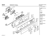 Схема №2 SGI43A16EU с изображением Кнопка для электропосудомоечной машины Bosch 00189369