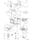 Схема №1 EMCS 7155 SW с изображением Запчасть для свч печи Whirlpool 482000012873