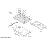 Схема №1 N2263N3 с изображением Горелка для электропечи Bosch 00496838