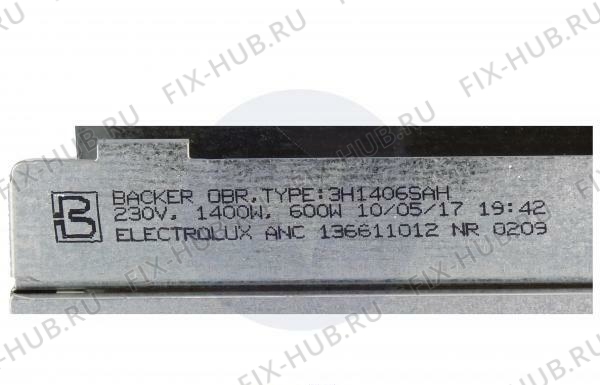 Большое фото - Нагревательный элемент Electrolux 1366110110 в гипермаркете Fix-Hub