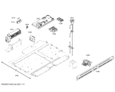 Схема №6 HMB8050 с изображением Набор кнопок для плиты (духовки) Bosch 00608389