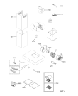 Схема №1 AKR 559/1 IX с изображением Монтажный набор для вытяжки Whirlpool 482000004220