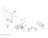 Схема №3 SKSCYE12SK с изображением Передняя панель для электропосудомоечной машины Bosch 00708233
