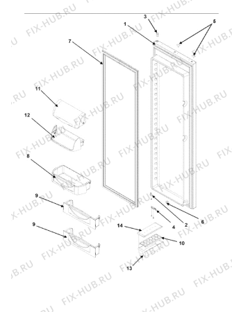 Схема №10 GC2224GEKB (F092649) с изображением Инструкция по обслуживанию для стиралки Indesit C00370210
