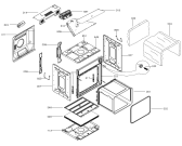 Схема №3 MBG7303FW (271223, MBG7303FW) с изображением Панель для плиты (духовки) Gorenje 283215
