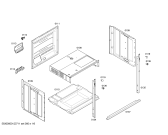 Схема №5 E1982B0 с изображением Панель управления для духового шкафа Bosch 00664132