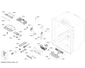 Схема №5 B22FT80SNS с изображением Винт для холодильной камеры Bosch 00631880