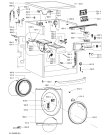 Схема №1 WA PL 9841 FLD с изображением Обшивка для стиральной машины Whirlpool 481010423030