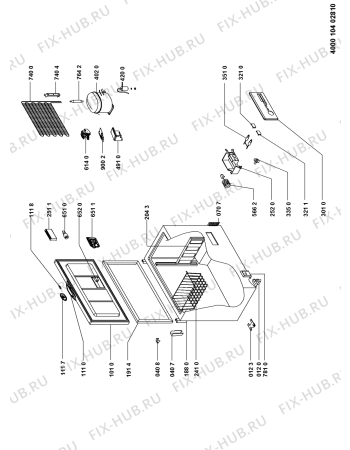 Схема №1 WH5000UK (F090725) с изображением Руководство для холодильника Indesit C00358792