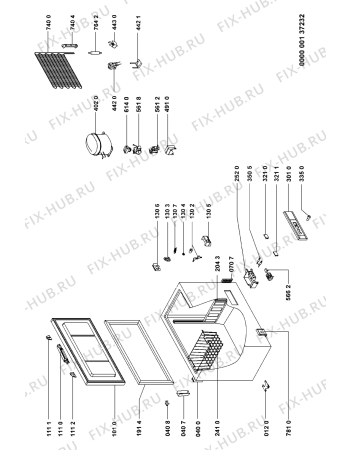 Схема №1 MFC 1439 TXW с изображением Ручка двери для холодильника Whirlpool 481246269001