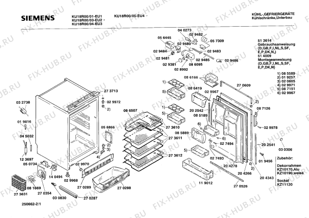 Схема №2 KT15L00 с изображением Компрессор для холодильника Siemens 00140497