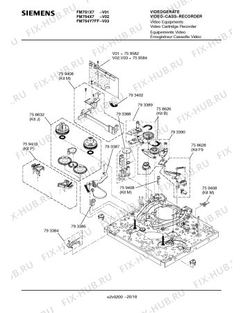 Схема №10 FM751X7 с изображением Инструкция по эксплуатации для телевизора Siemens 00531178