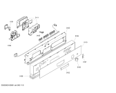 Схема №3 SGI43E05EU с изображением Вкладыш в панель для посудомоечной машины Bosch 00438915