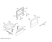 Схема №3 HSN120020E с изображением Ручка конфорки для духового шкафа Bosch 00604722