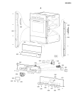 Схема №4 BTH 7302 IN с изображением Противень (решетка) для электропечи Whirlpool 480121102487