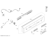 Схема №3 63012309311 Kenmore с изображением Панель управления для электропосудомоечной машины Bosch 00770727
