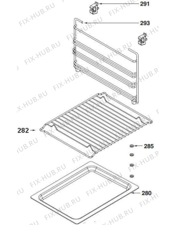 Взрыв-схема микроволновой печи Gorenje GCM131X (320808, QK6A000H) - Схема узла 04