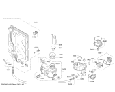 Схема №3 SN58L560DE ExtraKlasse с изображением Силовой модуль запрограммированный для посудомоечной машины Siemens 12007799