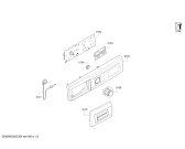 Схема №5 WM14T409FF с изображением Панель управления для стиральной машины Siemens 11023143