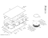 Схема №2 VI462111 с изображением Модуль управления для плиты (духовки) Bosch 11019158
