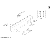 Схема №5 SMS50D28EU AquaStop с изображением Панель управления для посудомоечной машины Bosch 00742084