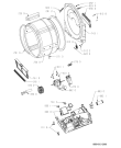 Схема №1 TRAS 6120 с изображением Декоративная панель для сушильной машины Whirlpool 481245210973
