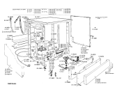 Схема №4 WG410247 с изображением Планка для посудомоечной машины Bosch 00049451