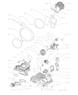 Схема №1 BA 7011 WP с изображением Модуль (плата) для стиралки Whirlpool 481010576595