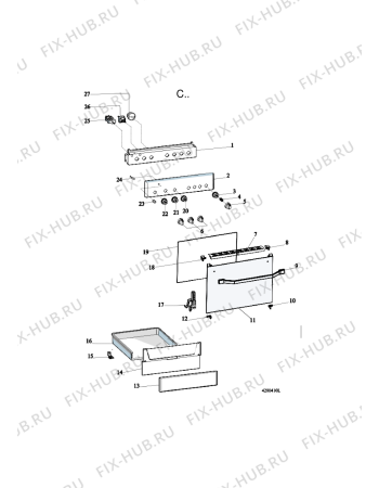 Схема №3 ACMK 6130/WH с изображением Другое для электропечи Whirlpool 482000091980