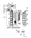Схема №3 UP350FIFE (F070923) с изображением Всякое для холодильной камеры Indesit C00283466