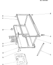 Схема №4 KN9425WSG (F005899) с изображением Кнопка (ручка регулировки) для электропечи Indesit C00040608