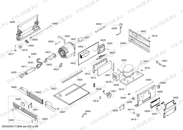 Схема №2 T18IF800SP с изображением Крышка для холодильника Bosch 00706934