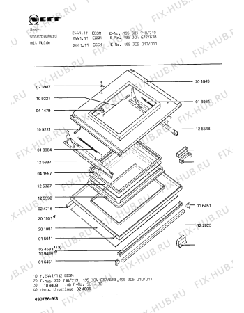 Схема №5 1321445101 2441/111ECSM с изображением Переключатель для электропечи Bosch 00049840